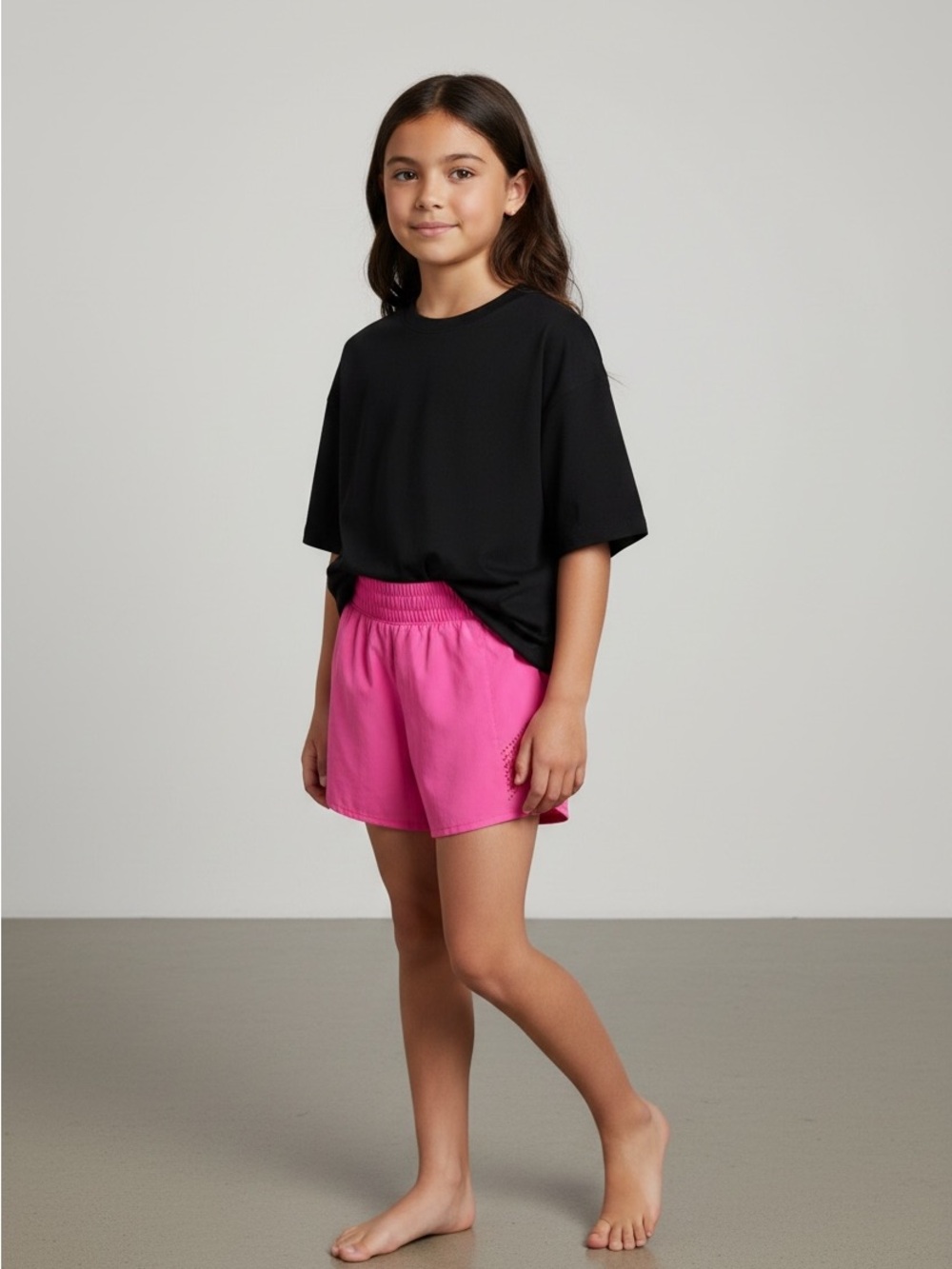 90 Degree By Reflex Hot Pink Shorts size 7/8